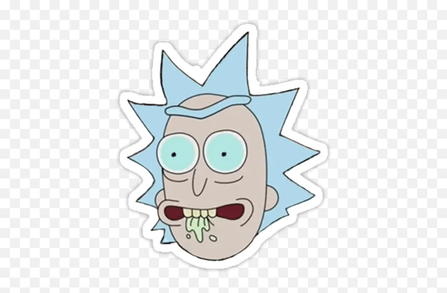 Rick And Stickers Set For Telegram - Rick And Morty Drawings Notebook Paper Emoji,Rick And Mort Emojis