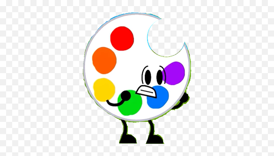 Paint Palette - Dot Emoji,Emojis Of An Art Palette