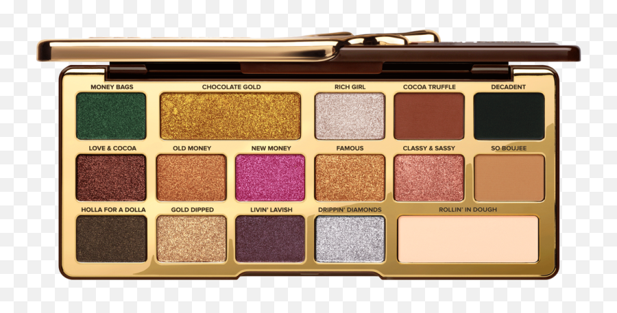 The 5 Greatest Eyeshadow Palettes To Beat Your Face - Too Faced Chocolate Gold Palette Emoji,How To Make A 2 Faced Emoji Art