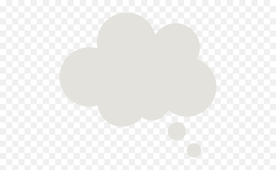 Left Thought Emoji - Dot,Emojis In Speech Bubbles