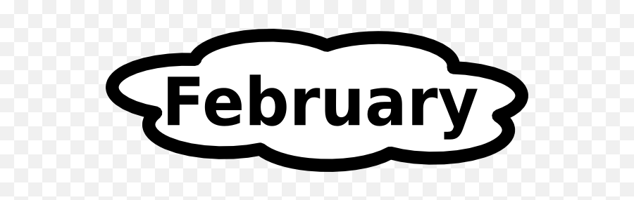 February Calendar Sign Clip Art At - Mobistar Emoji,Feb 14th Calendar Emoji