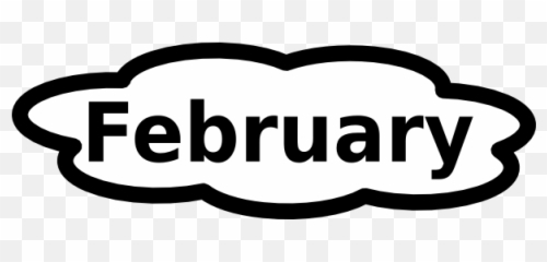 February Calendar Sign Clip Art At - Mobistar Emoji,Feb 14th Calendar Emoji