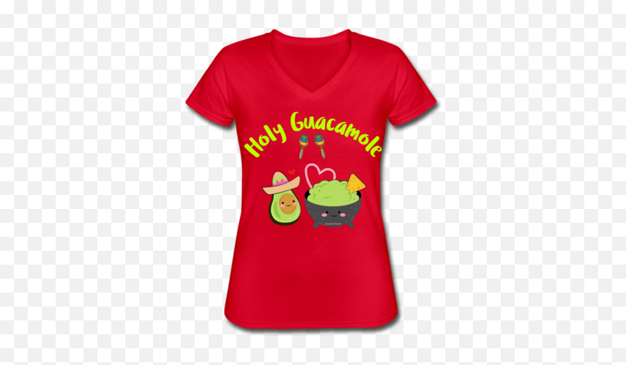 T - Shirts U2013 Jenny Lee Kawaii Short Sleeve Emoji,Guacamole Emoji