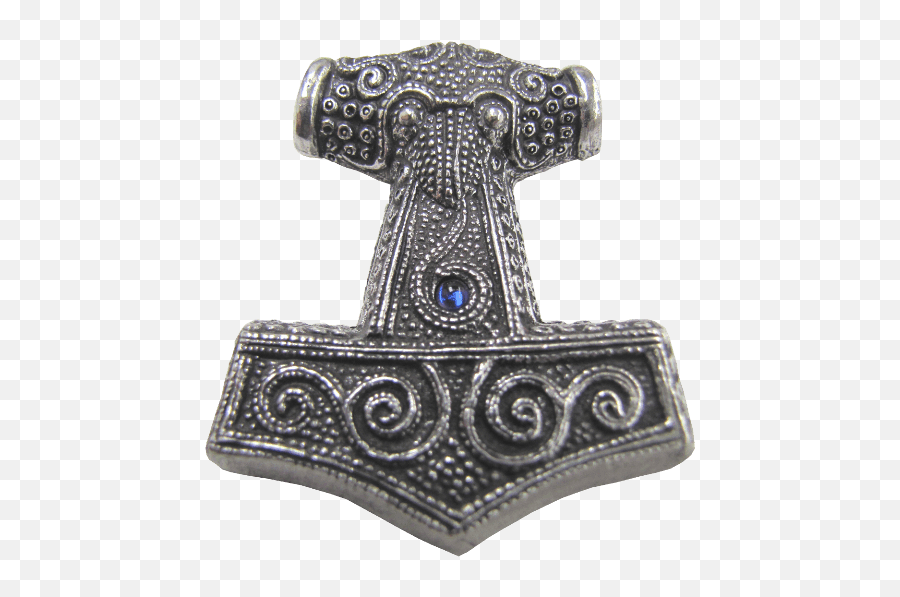 Thors Hammer Pendant Skane Sweden - Thor Hammer Necklace Emoji,Mjolnir Facebook Emoticon