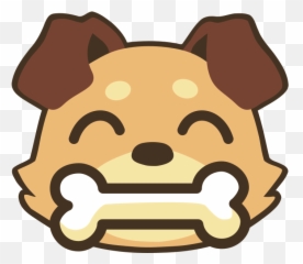 Pollomostro Images That Are Not Clear Enough When They Emoji,Dog Bone Emoticon