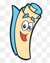 Dora The Explorer Characters - Map Dora Emoji,