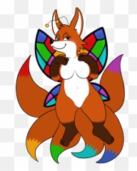 Alynna Sylveon Vf Alynnakitsunetnet - Kitsunetnet Fictional Character Emoji,Discord Sylveon Emojis