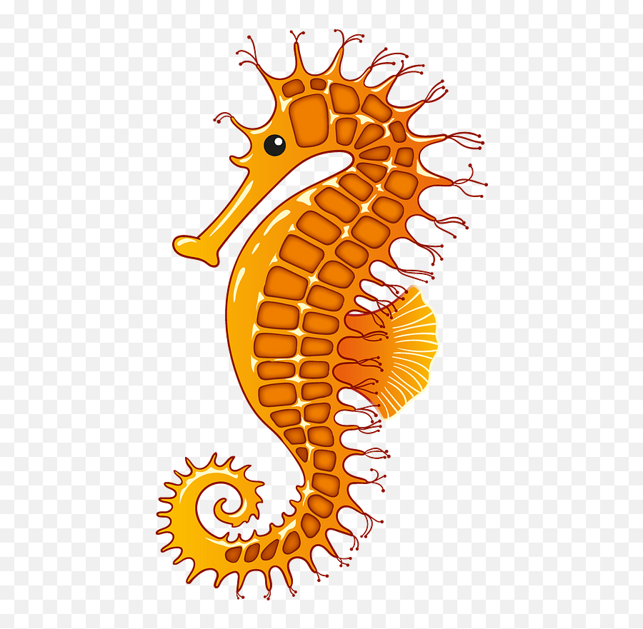 Seahorse Clipart - Seahorse Clipart Emoji,Seahorse Emoji