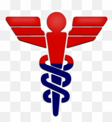 Caduceus Clip Art - Clipartsco Medical Logo Red And Blue Emoji,Caduceus Emoji For Instagram