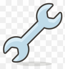 Wrench Emoji Clipart - Wrench Emoji Png Transparent Png Wrench Emoji,Like With A Hammer Emoticon