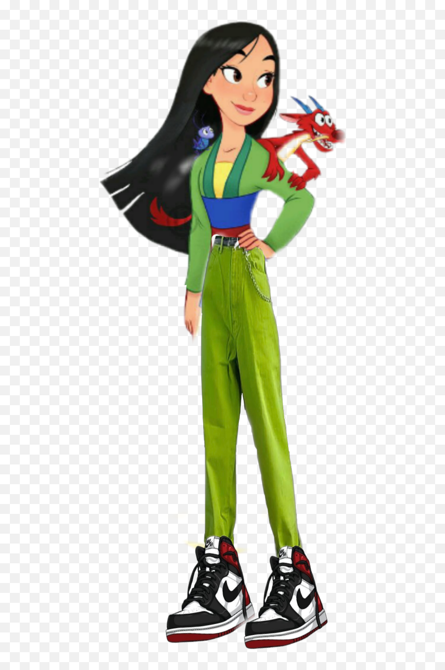 Mordennewhere Morden Mulan Sticker By Luluu0027 Z World - Fictional Character Emoji,Mulan Emoji