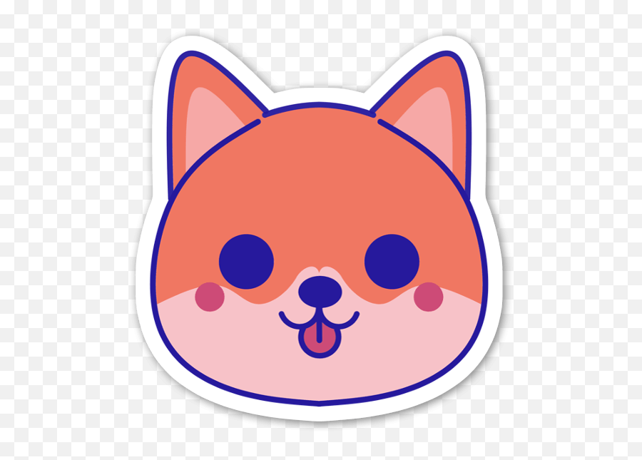 Shiba Inu - Stickerapp Emoji,How To Tell Shiba Inu Emotion