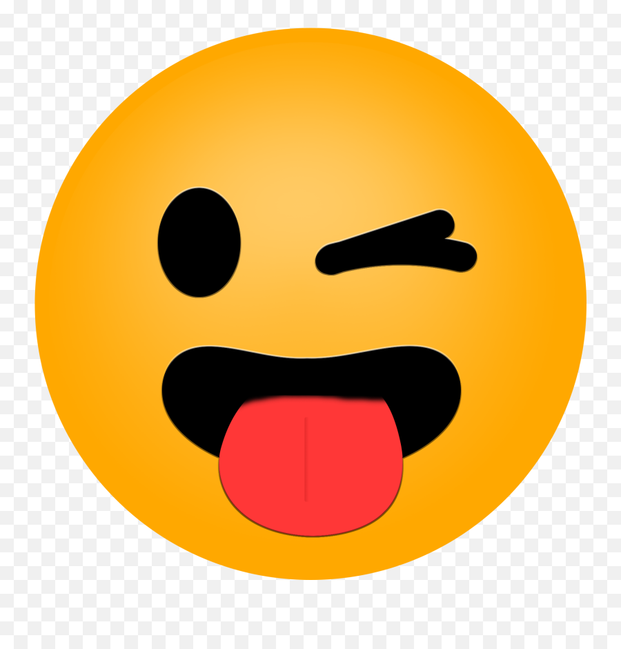 Emojis - Happy Emoji,Wink Tongue Emoji