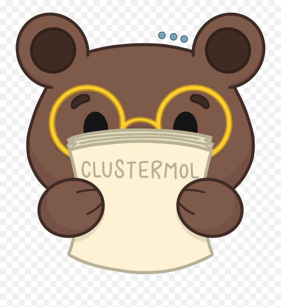 Clustermol Emoji,Emoji Molecule