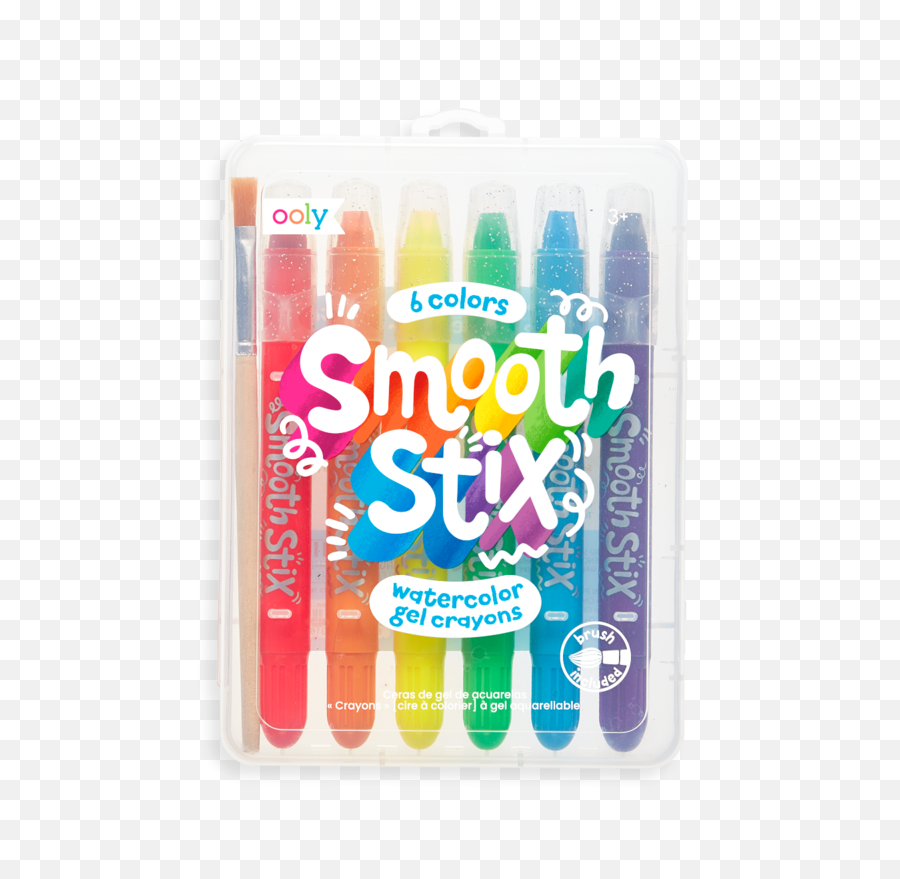 Stationery Craft - Ooly Smooth Stix Watercolor Gel Crayons Emoji,Emoji Stamp Markers