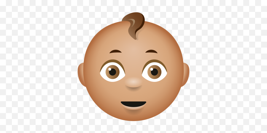 Baby Medium Skin Tone Icon - Happy Emoji,Vampire Emoji Android