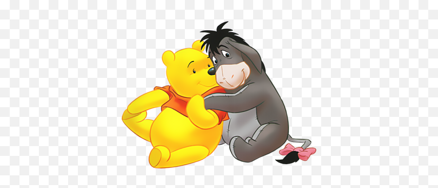 Eeyore And Pooh Psd Psd Free Download - Pooh And Eeyore Emoji,Eeyore Emoticons