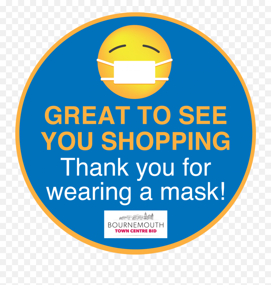 Face Masks - Happy Emoji,Covering Face Emoticon