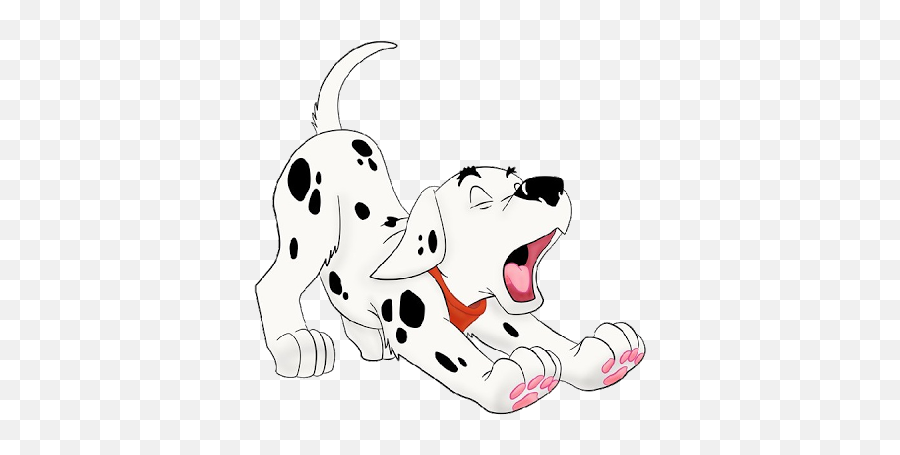 Dalmatians Puppy Clip Art - Disney And Cartoon Baby Images Dalmatian Cartoon Transparent Emoji,Dalmatian Emoji