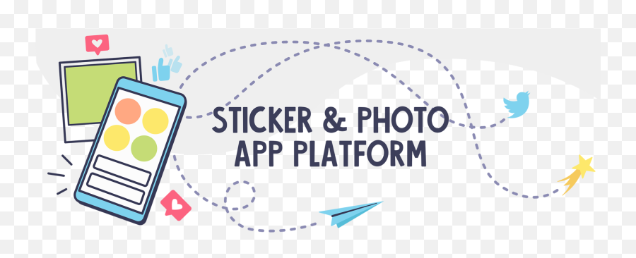 Branded Sticker Sharing U0026 Photo Editing App - Bare Tree Media Vertical Emoji,Branded Emoji Keyboard