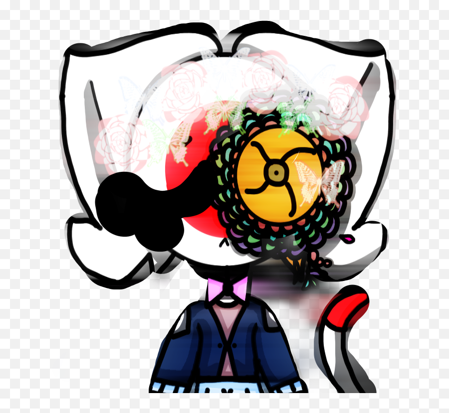 Countryhumans Japan Sticker - Girly Emoji,7u7 Emoji