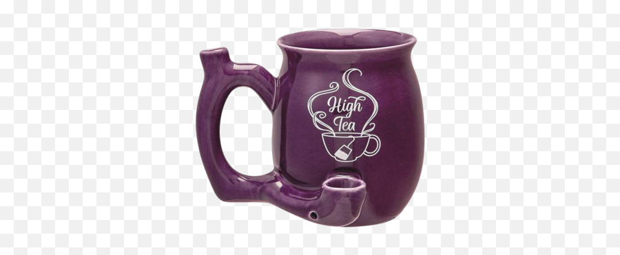 Roast U0026 Toast High Tea Ceramic Mug Pipe - High Tea Mug Emoji,Tea Cup Emoji