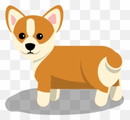 Corgi Dog Clipart - Small Dog Clipart Png Emoji,Corgi Emoji