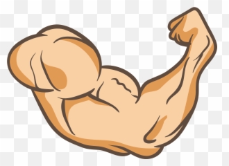 Elbow Clipart Stong Elbow Stong - Transparent Muscle Clipart Png Emoji,Strong Arm Emoji