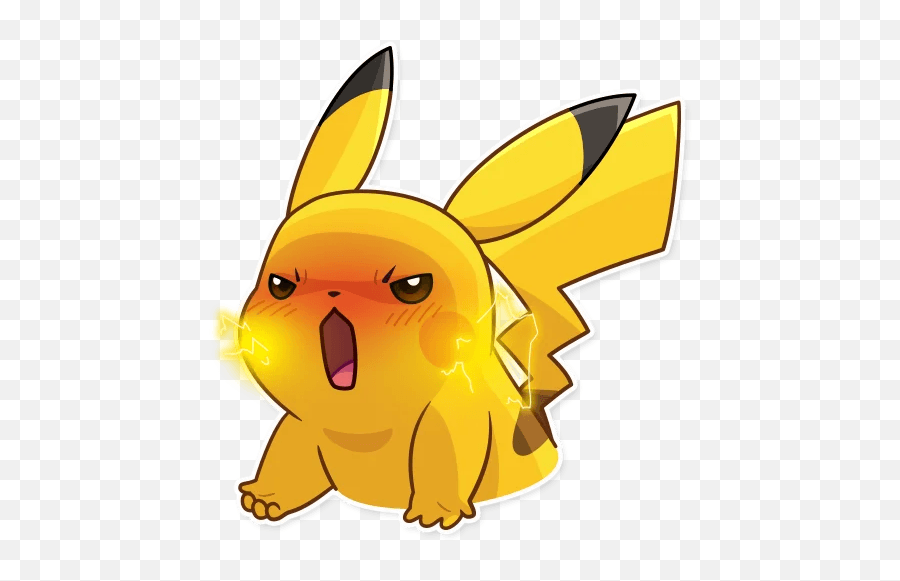 Telegram Stickers Pikachu Emoji,Rage Emoji