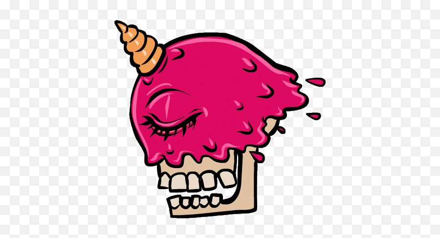 Top Ics Vortex Stickers For Android U0026 Ios Gfycat - Skeleton Ice Cream Gif Emoji,Ice Cream Queen Emoji