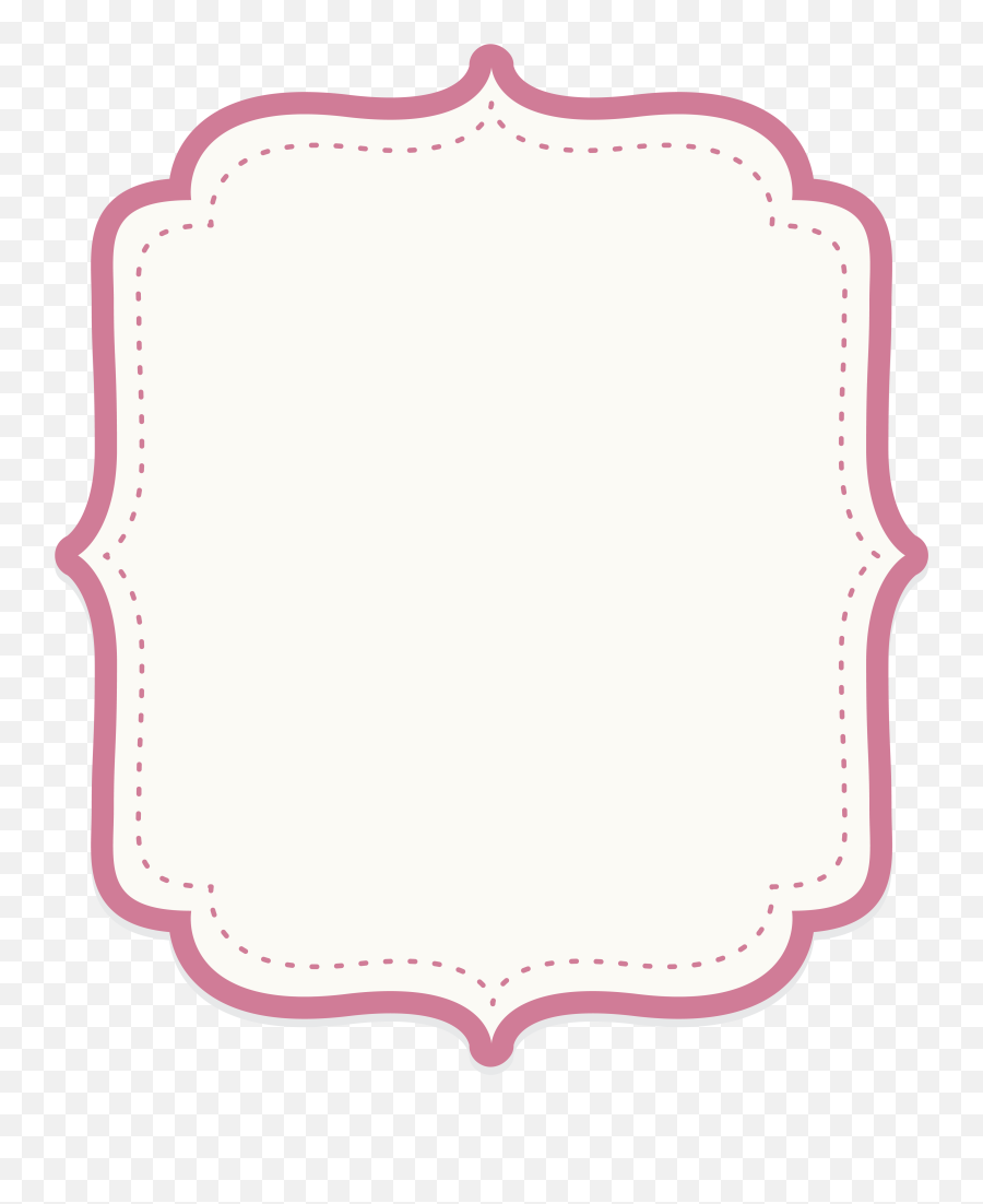 Download Cute Text Powder Baby Border Icon Clipart Png Free - Decorative Emoji,Flip The Bird Emoticon Facebook