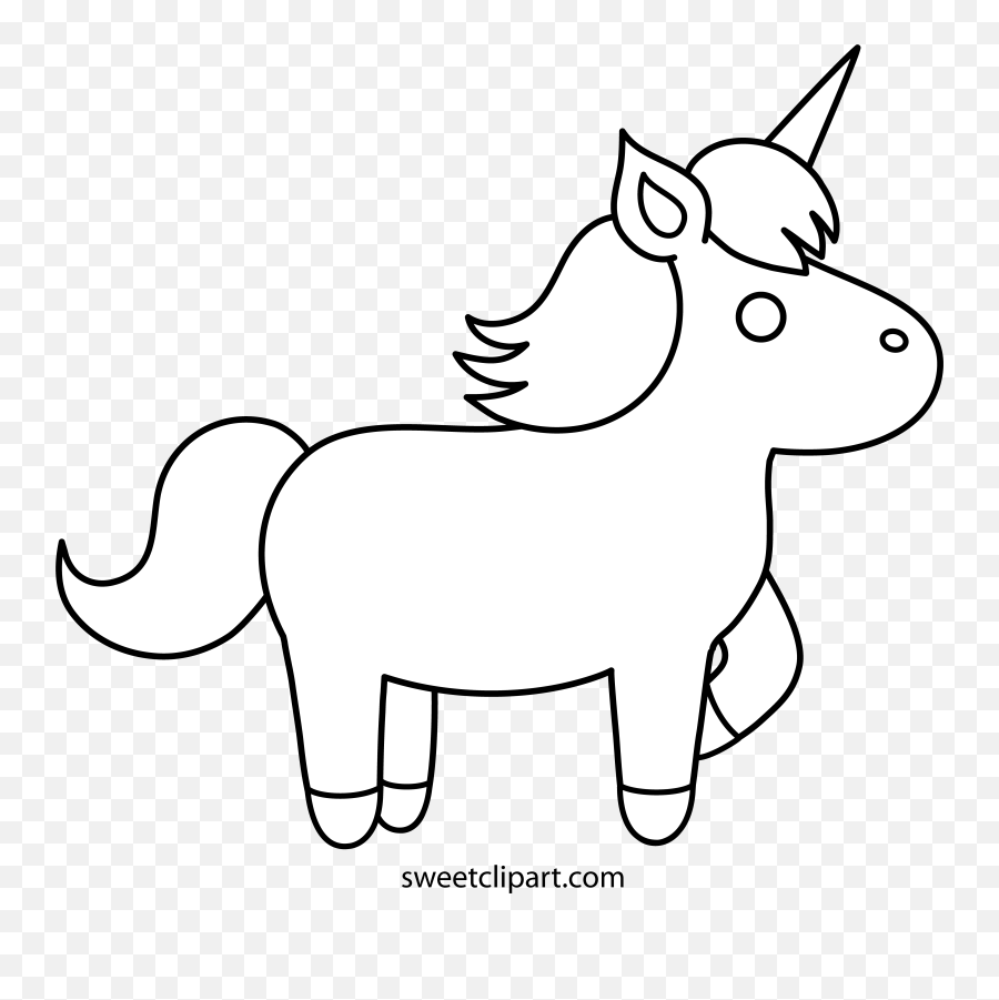 Pigeon Clipart Colouring Pigeon - Easy Unicorn Drawing Emoji,Unicorn Emoji Coloring Pages