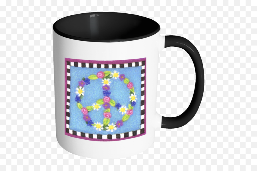 Peace Sign Emoji - Funny Cats Mug Hd Png Download Get Up Early Or I Get Up Friendly,Peace Sign Emoji