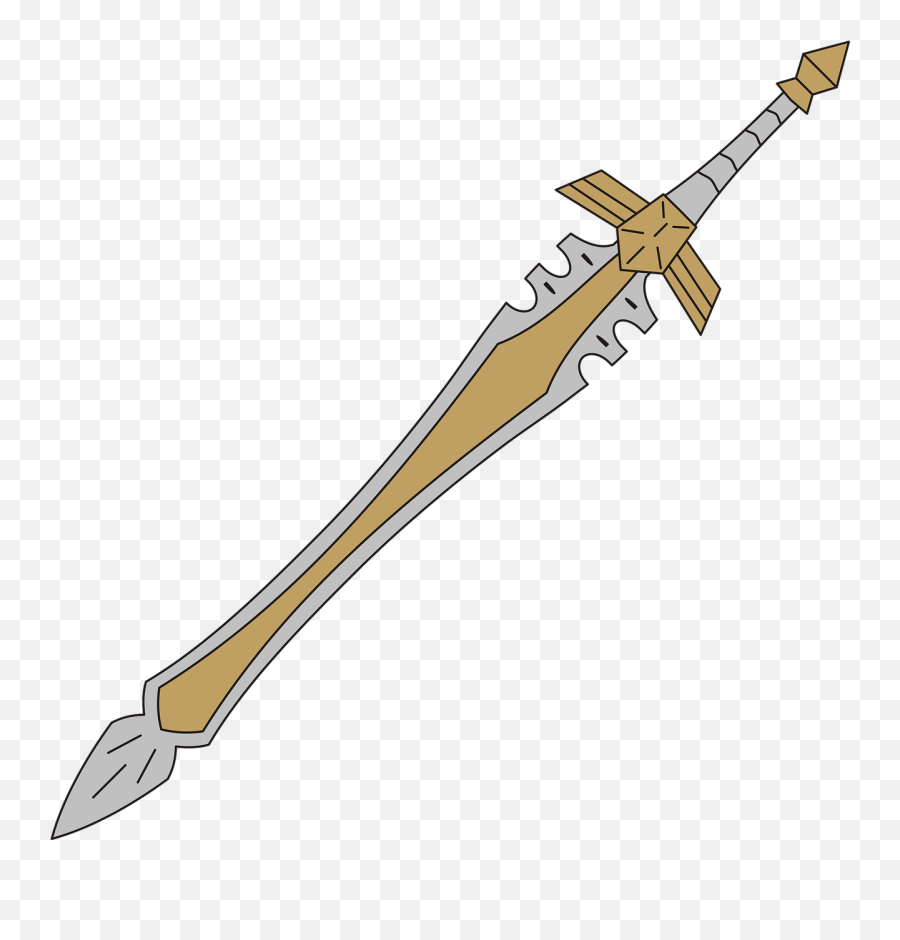 Sword Weapon Knighthood Symbol Public - Png Emoji,Sabre Fencing No Emotion Face