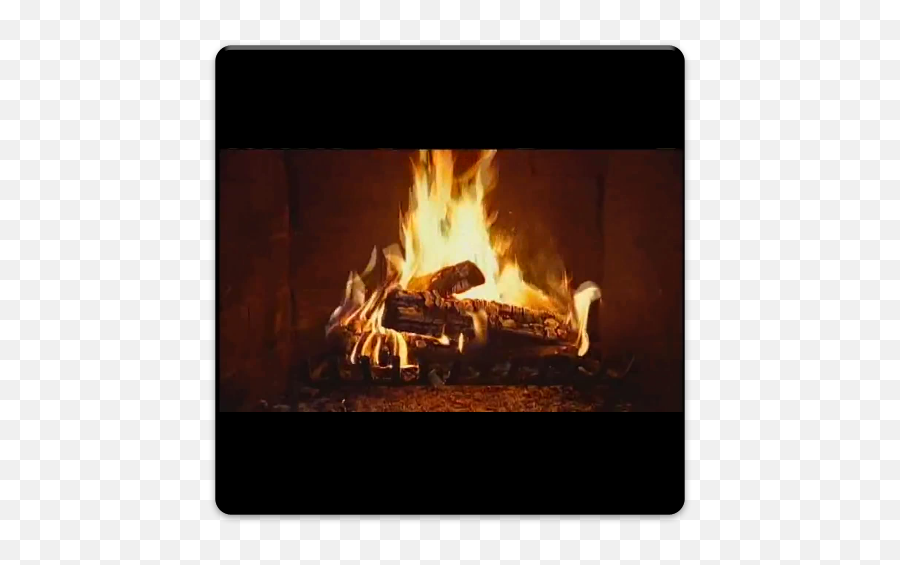 Yule Log Fire Live Wallpaper 114 Apk Download - Com Bonfire Emoji,Emojis By Fireplace