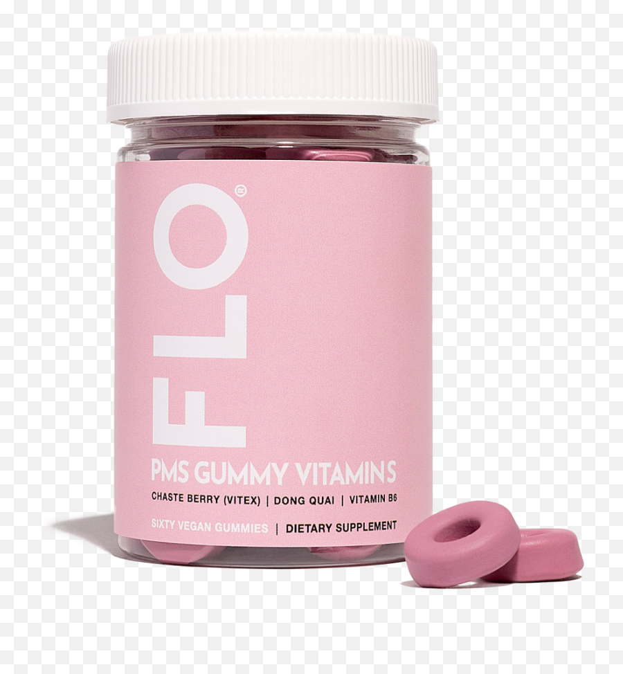 Flo - Pms Gummy Vitamins Period Vitamin Emoji,Emotions And Mesnstrual Cycle