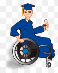 Disability Emoji - Wheelchair Emoji,Graduation Emoji