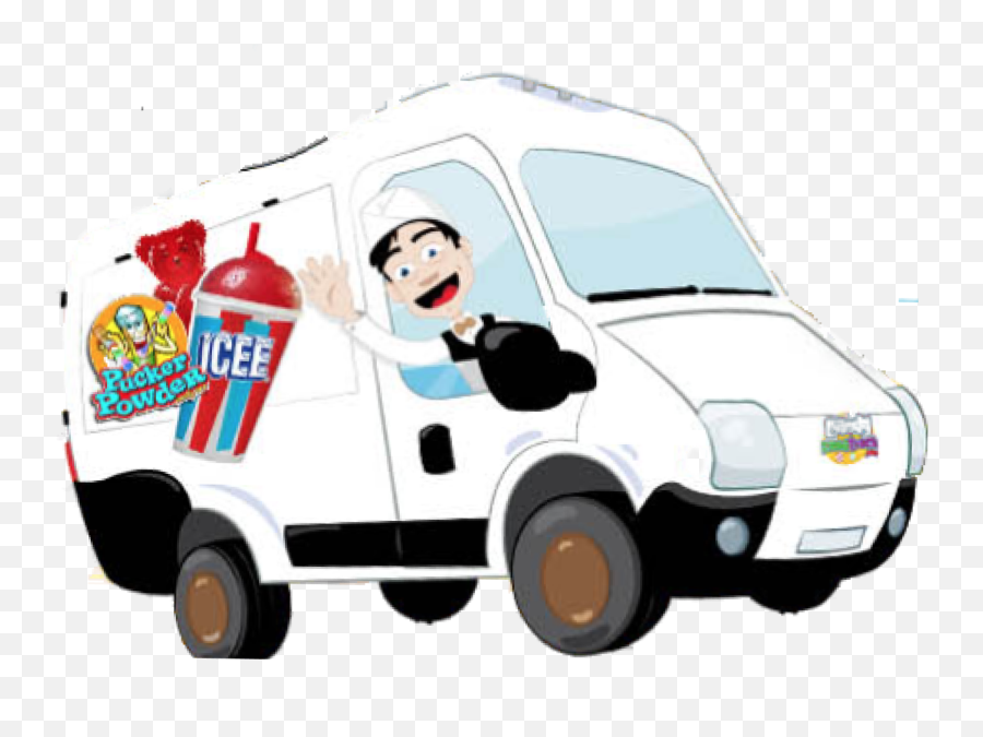 Candy Food Truck - Cartoon Ice Cream Man Emoji,Cupcake+truck Emoji