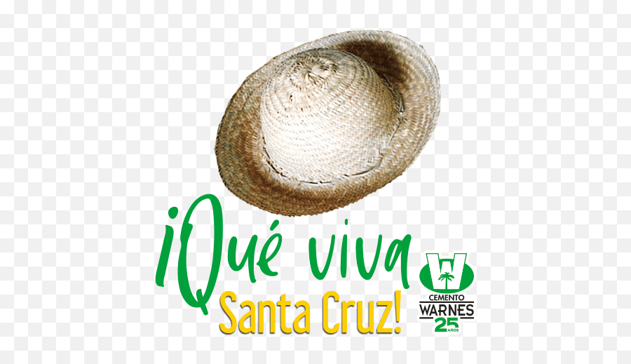 Santa Cruz - Cemento Warnes Emoji,Straw Hat Emoji