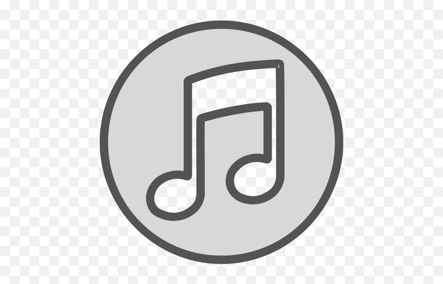 Note Brand Shape Music Circle Icon - Music Note Circle Icon Emoji,Facebook Emoticons Symbols Music Note
