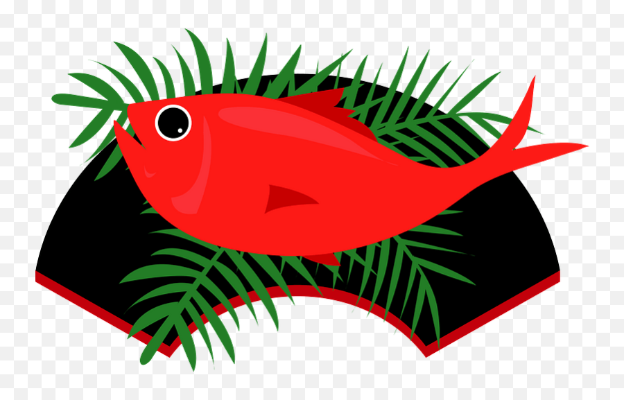 Sea Bream On A Plate Clipart Free Download Transparent Png - Fishes Emoji,Fish And Horse Emoji