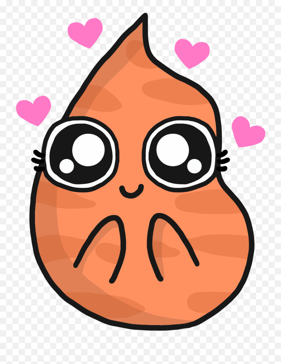 Nood Food Mood - Girly Emoji,Kawaii Potato Emotion