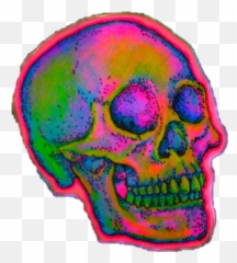 Skull Numbskull Cheese Sticker Emoji,Man And Skull Emoji