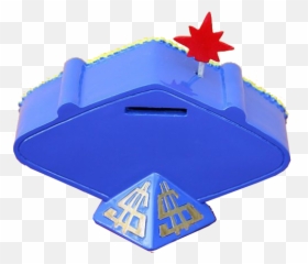 11 Welcome To Fabulous Las Vegas Nevada Blue Piggy Bank - Triangle Emoji,Emoji Coin Bank