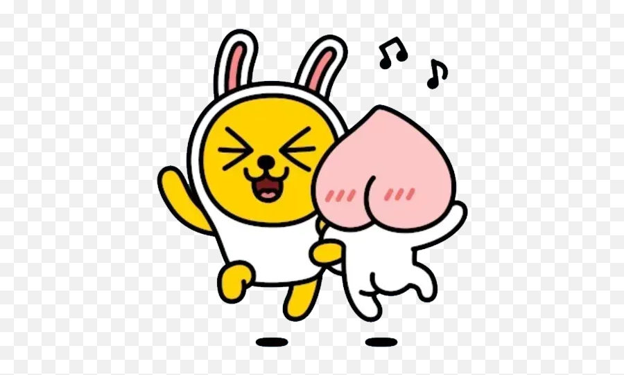 Fastest Kakao Friends Apeach Whatsapp Stickers Emoji,Kakao Basic ...