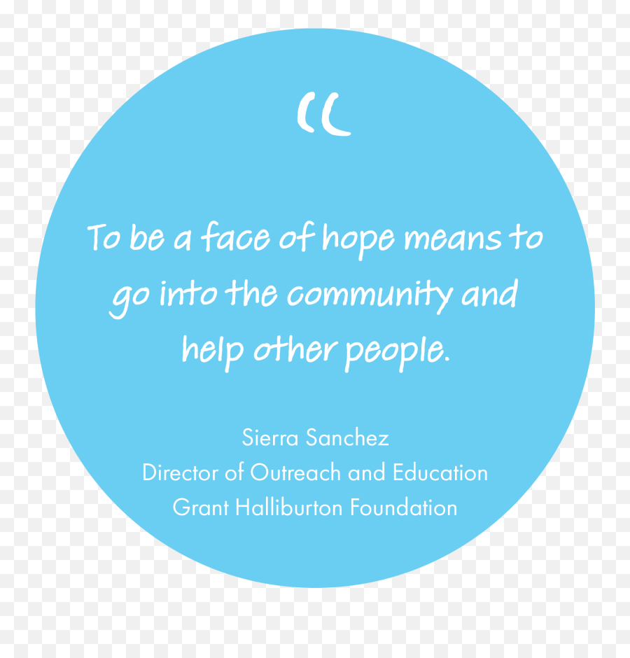 What We Do In North Texas U2014 Grant Halliburton Foundation Emoji,Emotions Blind Quote What We Do In North Texas U2014 Grant Halliburton Foundation Emoji,Emotions Blind Quote