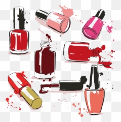 Nail Polish Library Emoji,Nail Painting Emoji Png