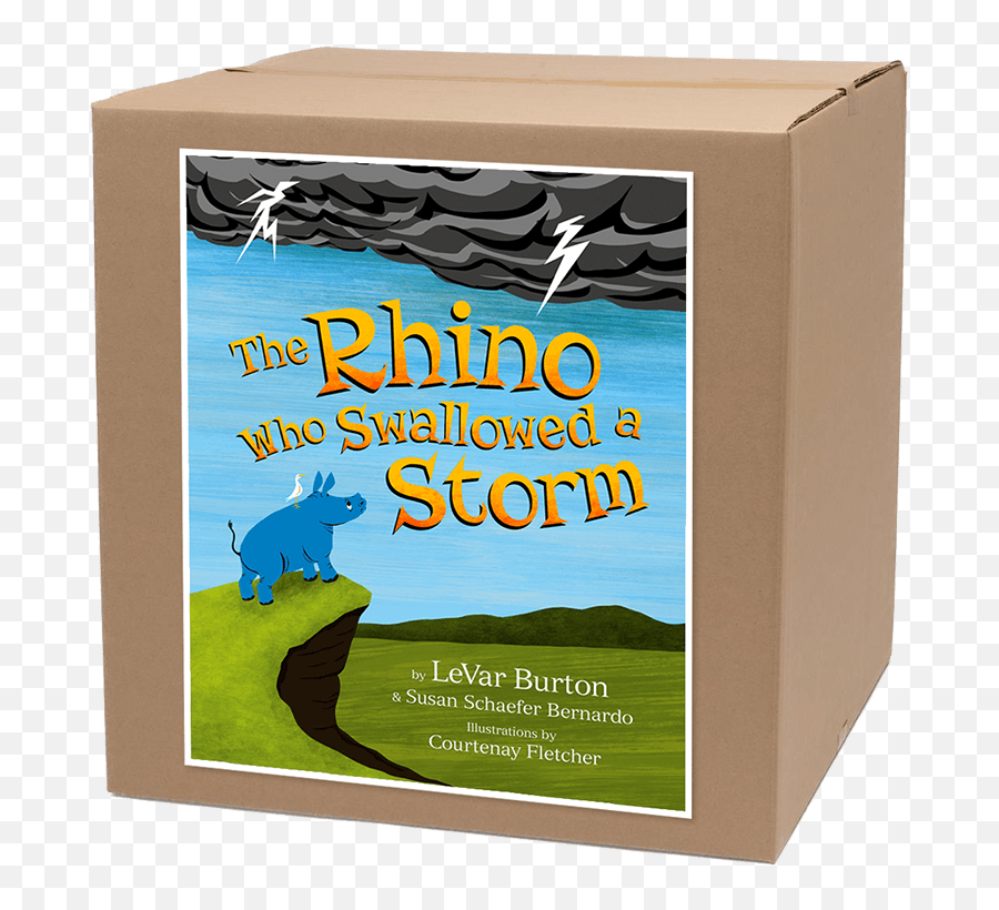 Case Set 30 The Rhino Who Swallowed A Storm - Hardcover Emoji,Emotion Tira Besos