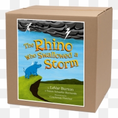 Case Set 30 The Rhino Who Swallowed A Storm - Hardcover Emoji,Emotion Tira Besos