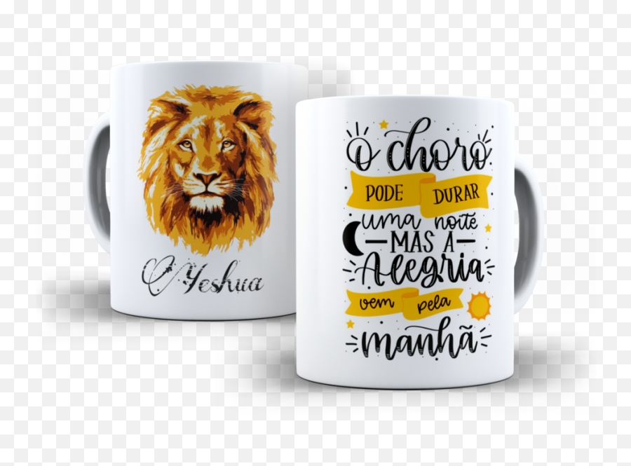 Caneca Yeshua - O Choro Pode Durar Uma Noite Mas Alegria Emoji,Facebook Emoticon Esquadrão Suicida